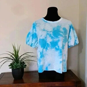 ❤️ Hashttag Tie-dye Short  Sleeved T-shirt